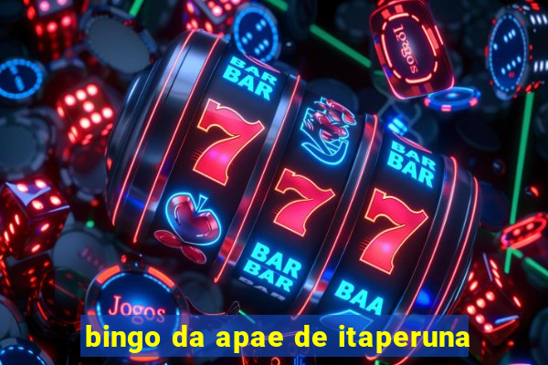 bingo da apae de itaperuna